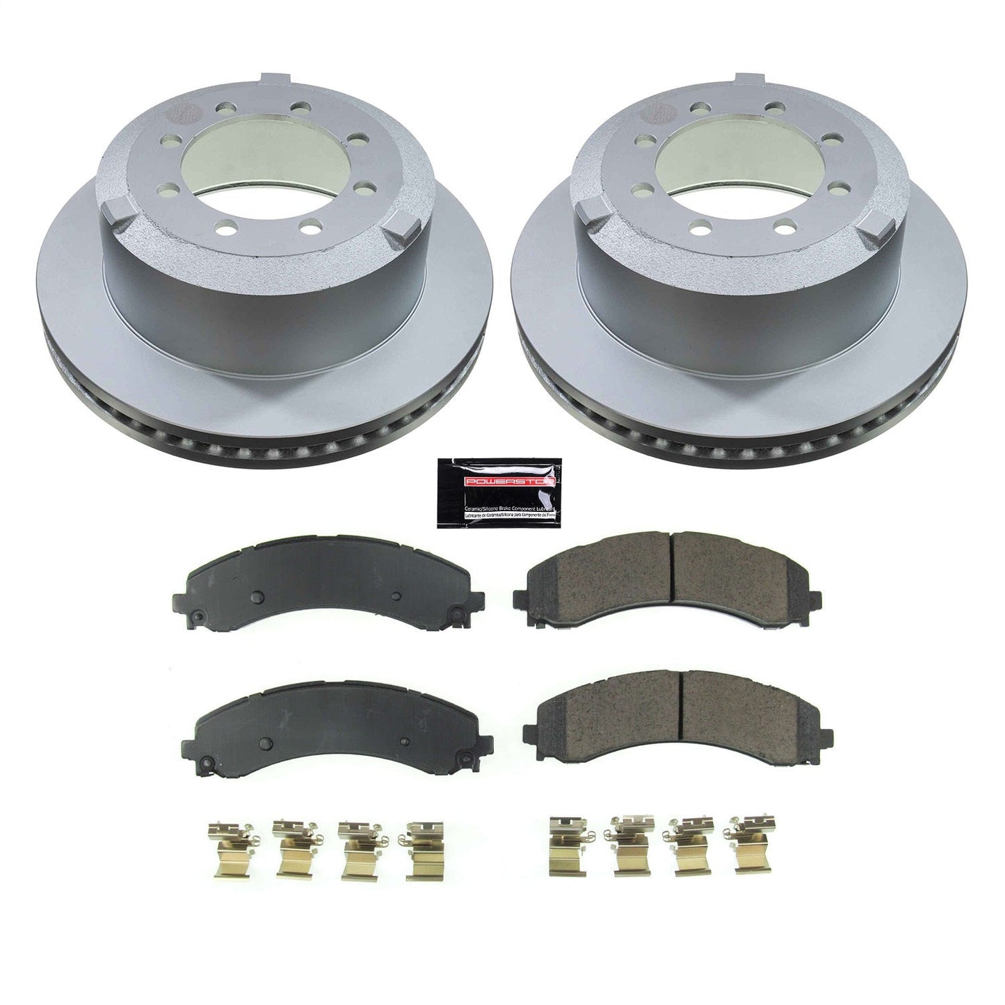 PowerStop Rear Z17 Coated Brake Kit | Ram 3500 (19-22) (CRK8776)