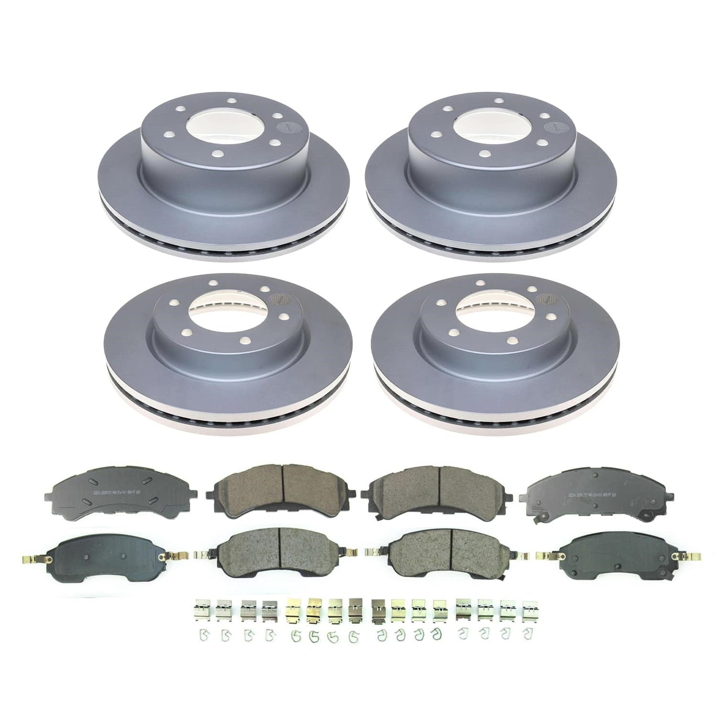 PowerStop Geomet Z17 Evolution Coated Brake Rotor Kit | Ford Bronco (21-24) (CRK8802)