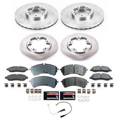 PowerStop Front and Rear Z17 Coated Brake Kit | Ford Mustang Mach-E (21-23) (CRK8805)
