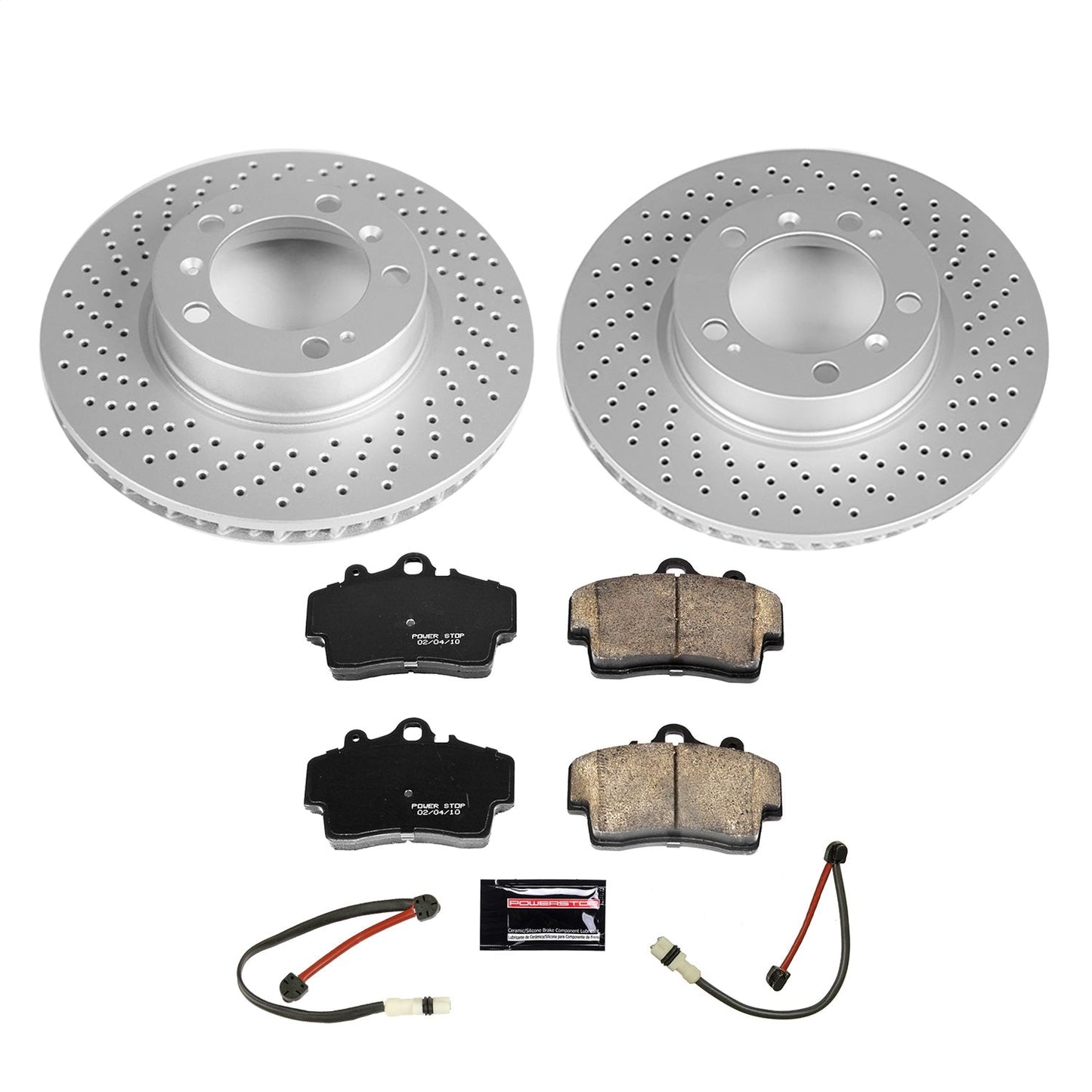 PowerStop Front Z23 Evolution Coated Brake Kit | Porsche Boxster (05-06) (CRK8822)