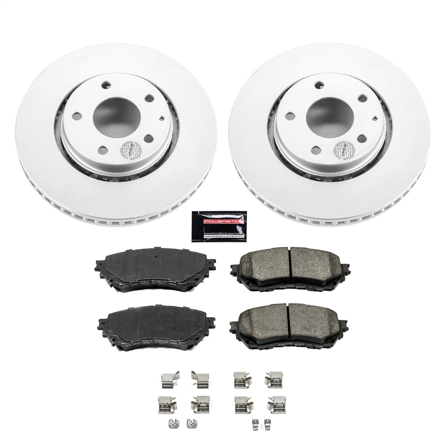 PowerStop Front Z17 Evolution Coated Brake Kit | Mazda 6 (21) (CRK8840)