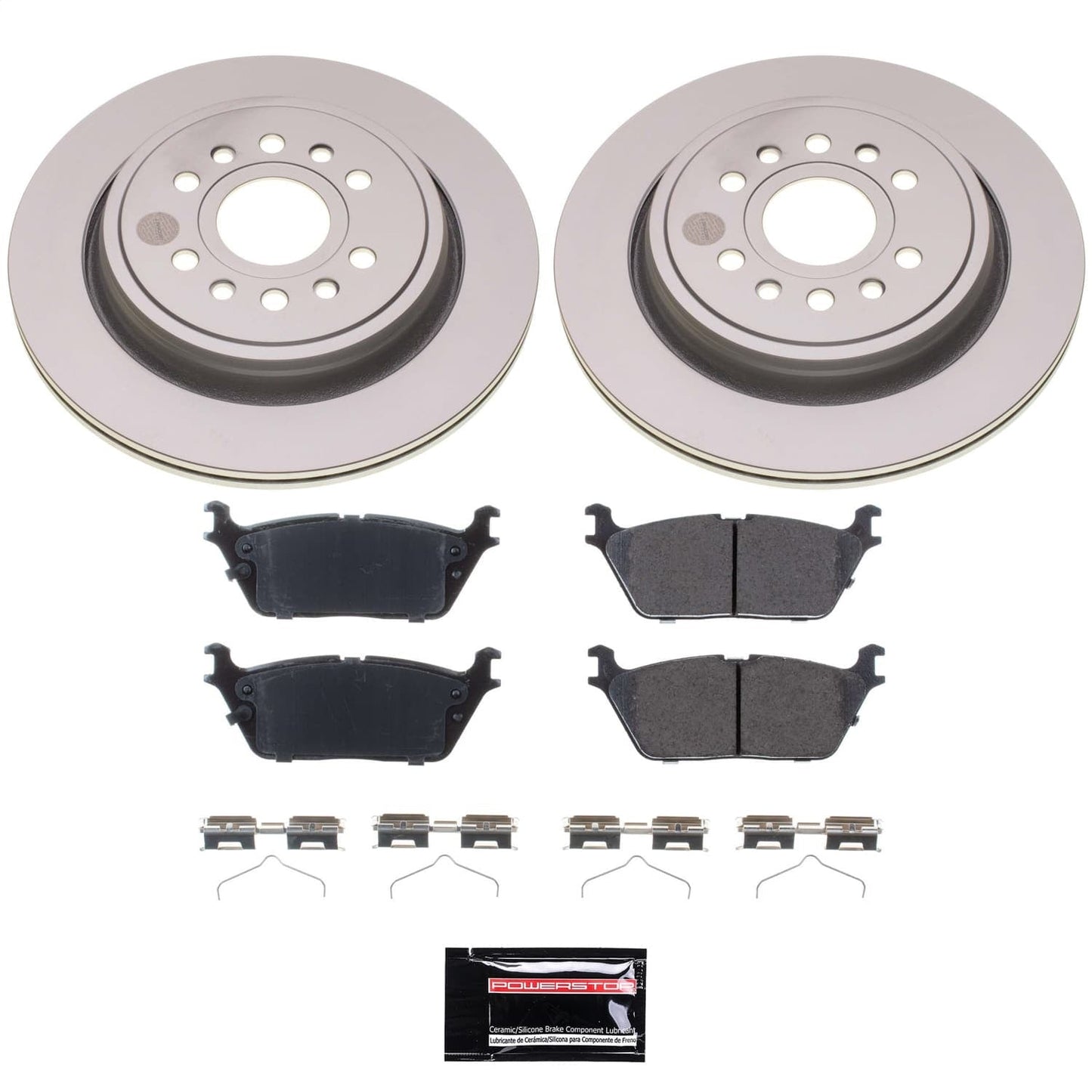 PowerStop Rear Z17 Coated Brake Kit | Jeep Grand Wagoneer (22-23) (CRK8873)