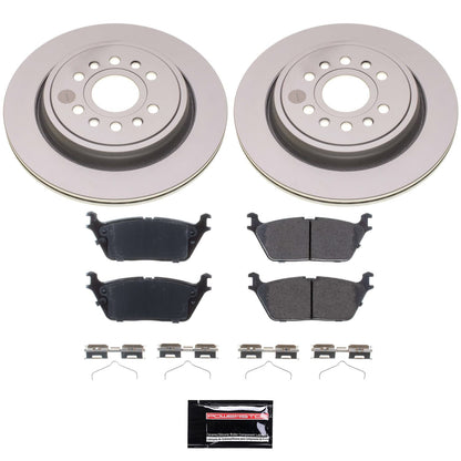 PowerStop Rear Z17 Coated Brake Kit | Jeep Grand Wagoneer (22-23) (CRK8873)