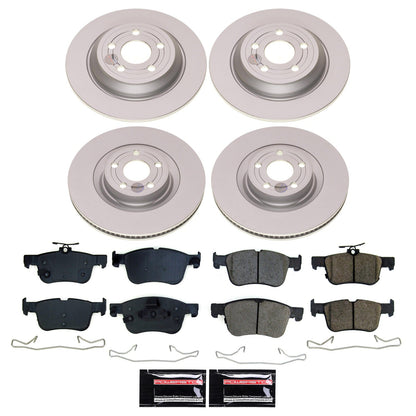 PowerStop Front and Rear Z17 Coated Brake Kit | Ford Bronco Sport (23) (CRK8940)