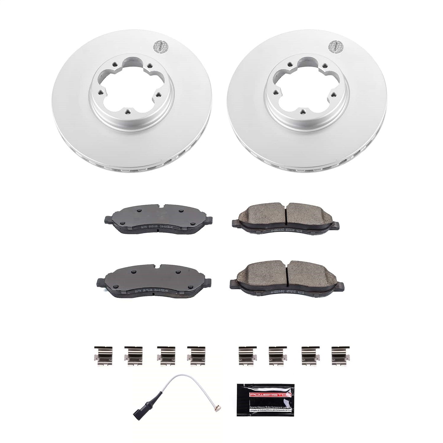 PowerStop Front Z17 Coated Brake Kit | Ford Transit-350 HD (20-22) (CRK8979)