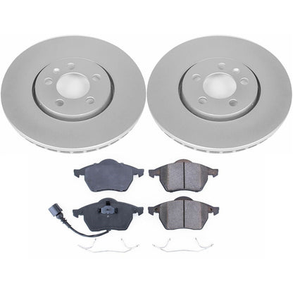 PowerStop Z23 Evolution Sport Coated Front Brake Kit | Volkswagen Beetle (99-10) (CRK898)