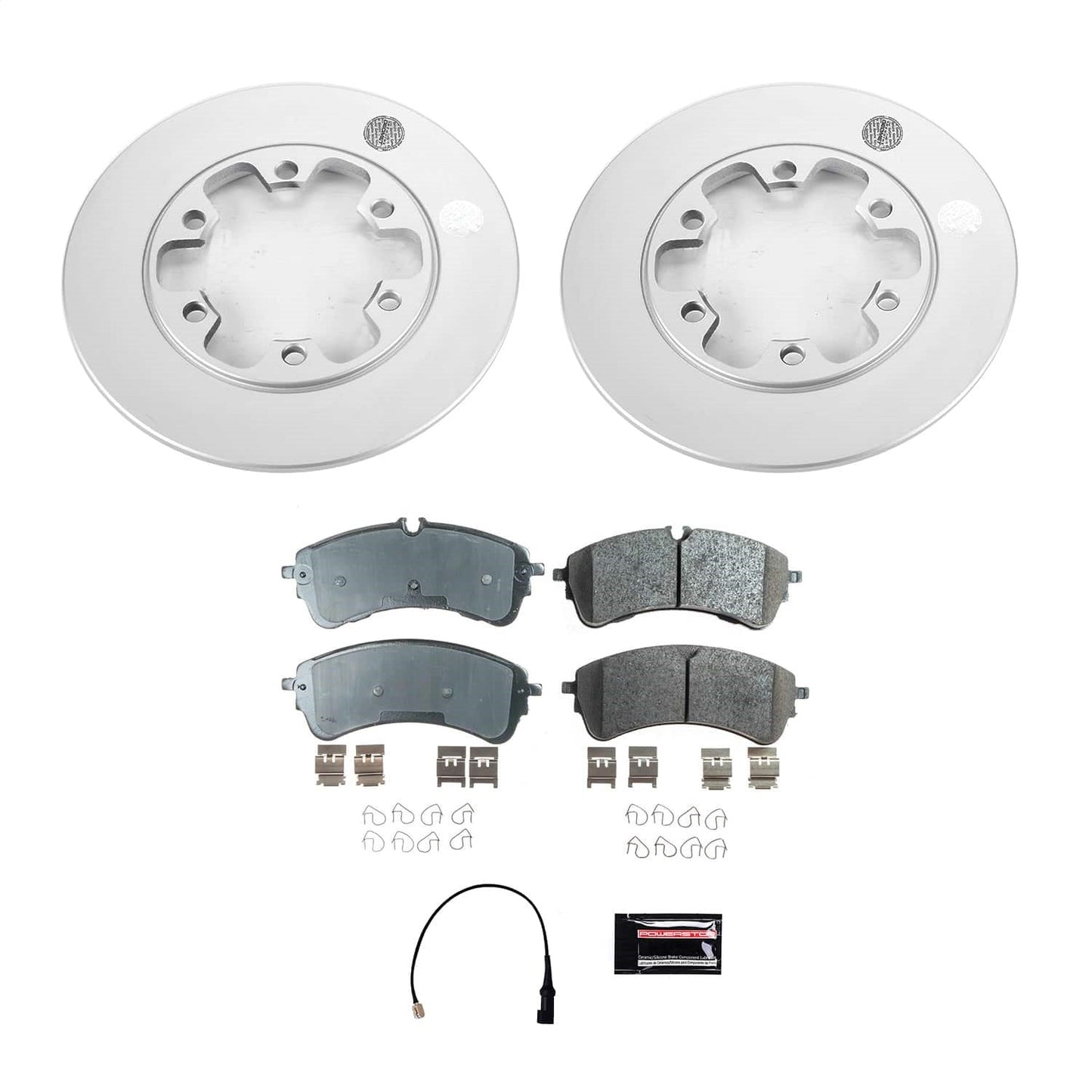 PowerStop Rear Z17 Coated Brake Kit | Ford Transit-150 (21) (CRK8991)