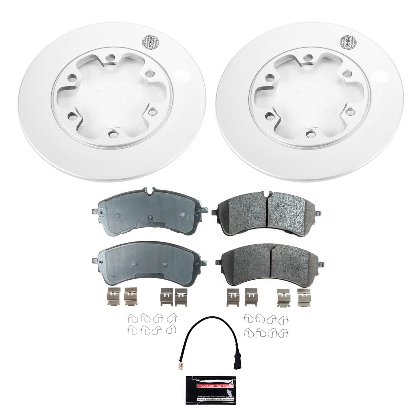 PowerStop Rear Z17 Coated Brake Kit | Ford Transit-350 (20) (CRK8992)