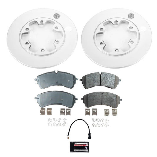 PowerStop Rear Z17 Coated Brake Kit | Ford Transit-350 (20) (CRK8992)