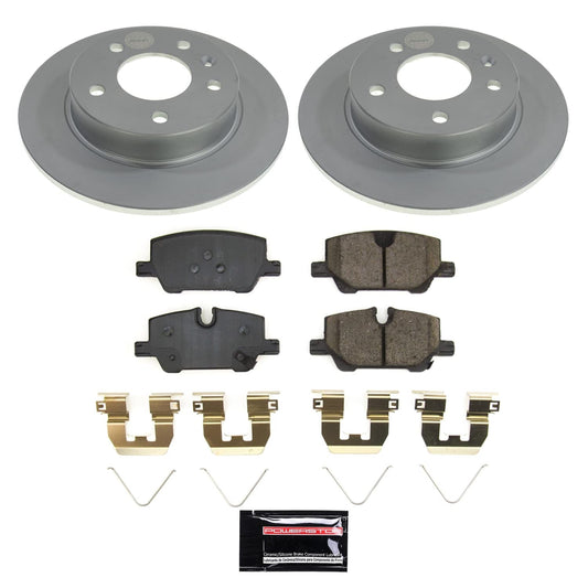 PowerStop Rear Z17 Coated Brake Kit | Buick Encore GX (20-22) (CRK9013)