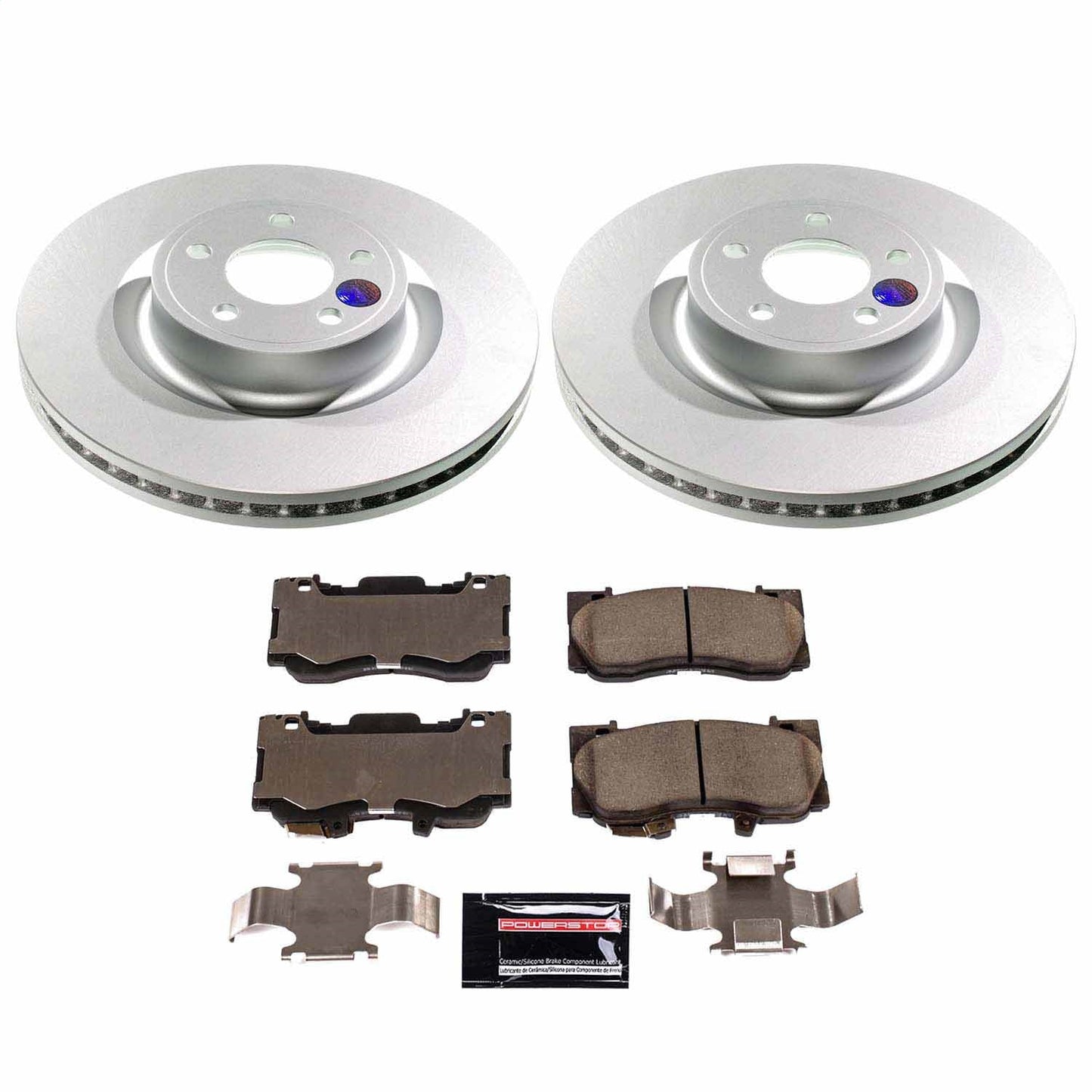 PowerStop Front Z17 Coated Brake Kit | Ford Mustang (21-23) (CRK9029)
