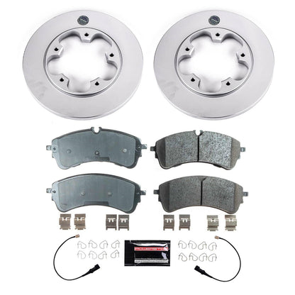 PowerStop Rear Z17 Coated Brake Kit | Ford Transit-350 2021 (CRK9057)