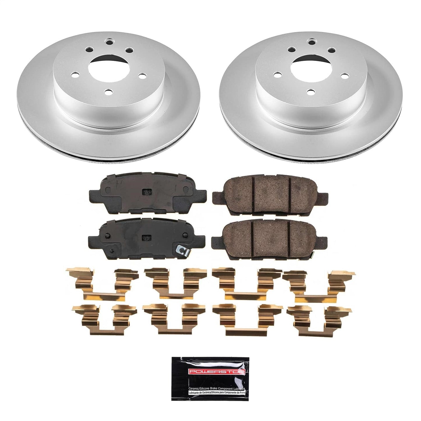 PowerStop Front Z17 Coated Brake Kit | Cadillac CT4 (20-22) (CRK9074)