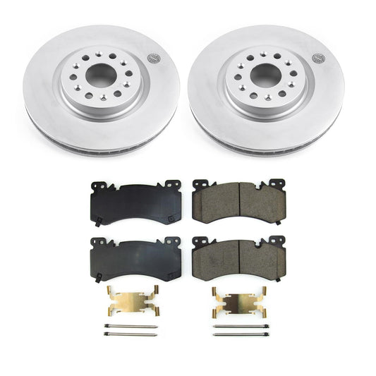 PowerStop Front Z17 Coated Brake Kit | Cadillac XT6 (22) (CRK9076)