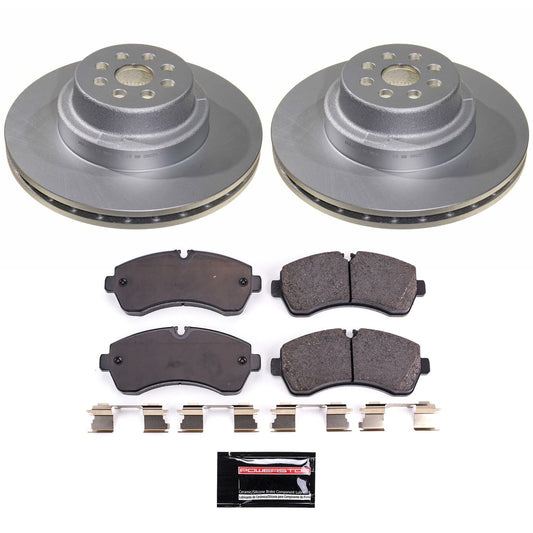 PowerStop Workhorse Custom Chassis W42 Front Z17 Coated Brake Kit | 2006-2012 (CRK9082)