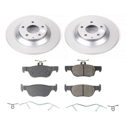 PowerStop Rear Z17 Coated Brake Kit | Mazda CX-30 (20-22) (CRK9136)