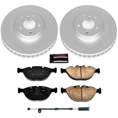 PowerStop Front Z23 Coated Brake Kit | BMW X5 (05-06) (CRK956)