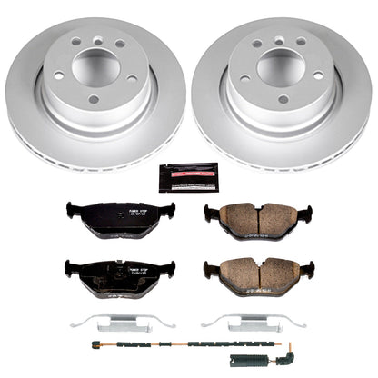 PowerStop Rear Z23 Evolution Sport Coated Brake Kit | BMW Z4 (03-08) (CRK962)