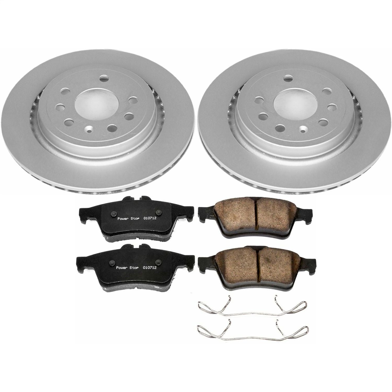 PowerStop Rear Z23 Evolution Sport Coated Brake Kit | Saab 9-3 (03-11) (CRK983)
