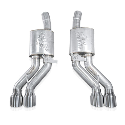Stainless Works CT5V22AB-BC Axleback for 2022–25 Cadillac CT5-V Blackwing 6.2L