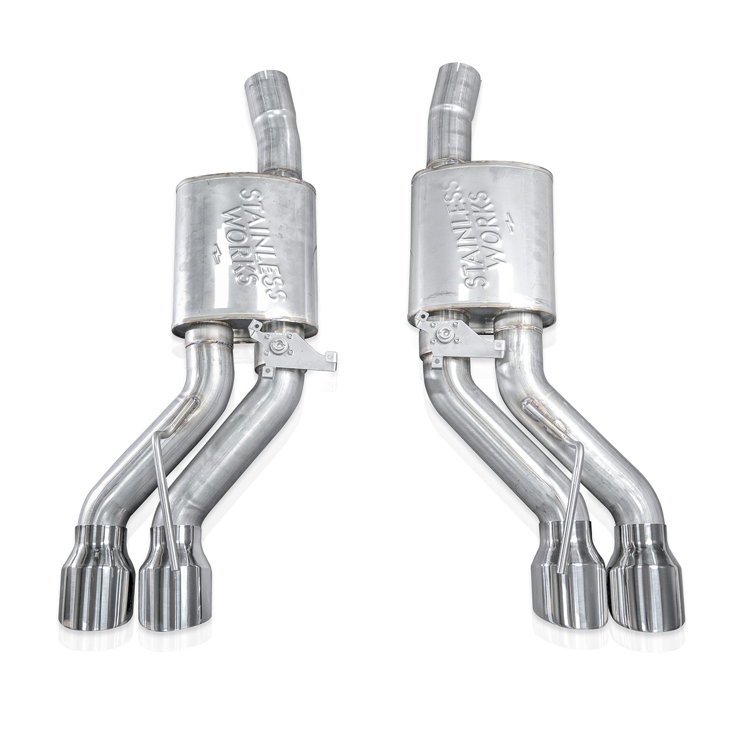 Stainless Works CT5V22AB-BC Axleback for 2022–25 Cadillac CT5-V Blackwing 6.2L