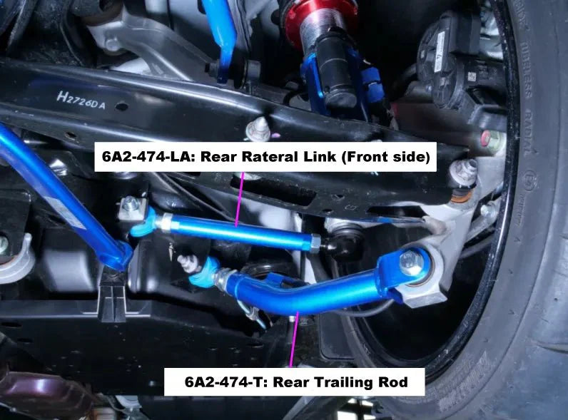 Cusco Adj Rear Trailing Rod w/ Pillowball | Subaru WRX S4/VBH / WRX / Crosstrek (21+) (6A2 474 T)