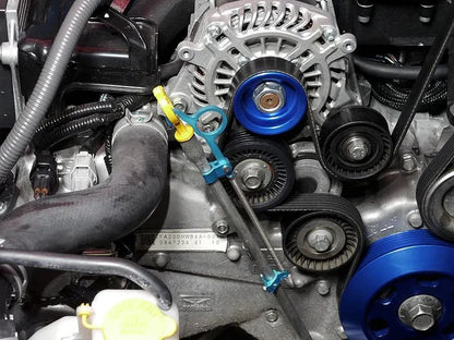 Cusco Billet Aluminum Blue Anodized Oil Level Dip Stick Stopper | Subaru BRZ/FRS (13-24/13-16) / GT86 (17-21) / GR86 (22+) (965 730 E)