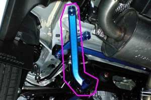 Cusco Rear Side Brace 2008 + Mitsubishi Lancer Evolution EVO X