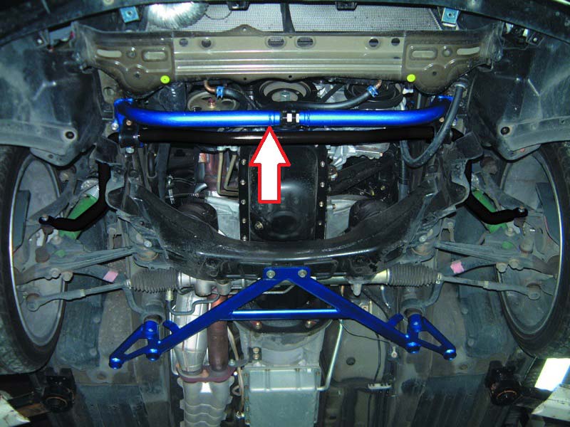 Cusco Front member brace front for TOYOTA Mark II/Cresta (JZX100)