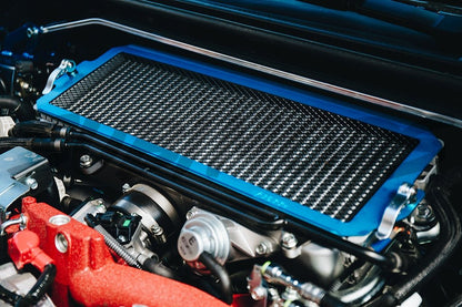 Cusco Turbo Intercooler Grill Kit Blue w/ Mesh | Subaru Impreza WRX/WRX STI (08-17) (6A1 035 A)