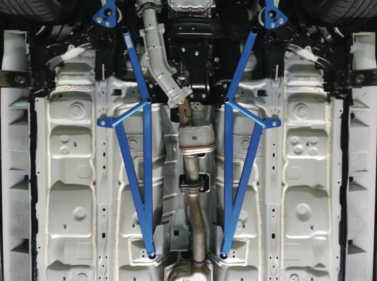 Cusco Power Brace Floor Center | Subaru WRX/STI STI (15-21) (692 492 C)