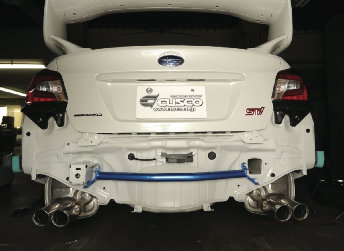 Cusco Rear Power Brace End | 2015-2018 Subaru WRX / STi (6A1 492 RE)