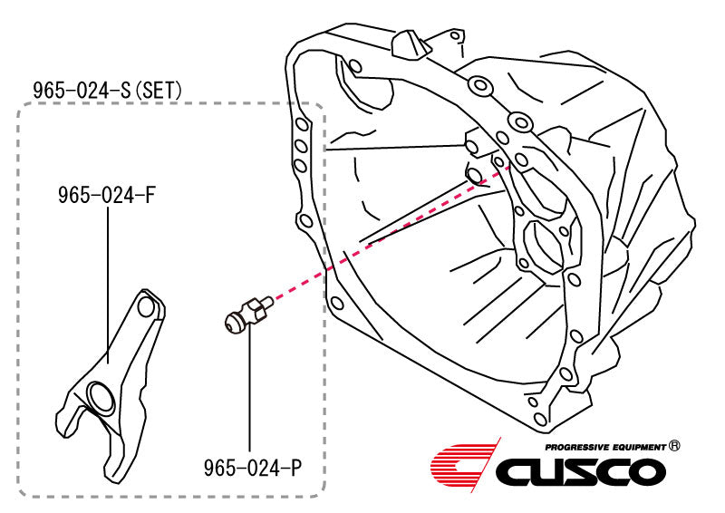 Cusco Release fork for TOYOTA GR86, SUBARU BRZ