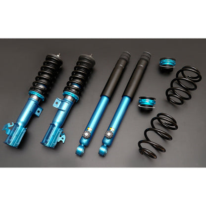 Cusco Street Zero-A 40-Way Adjustable Preload Adjustable Front & Rear Coilovers | Honda Fit (08-13) (386 62J CB)