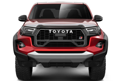 Husky Liners 20-26 Toyota Hilux Aeroskin Hood Protector - Chrome