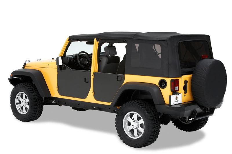 Bestop 51804-01 Element Panels Rear Doors Black For Jeep Wrangler JK