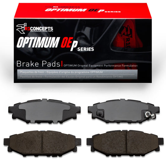 R1 Optimum OEp Rear Brake Pads | Subaru Impreza/Forester/Legacy Outback (92-23) (2551-1114-00)