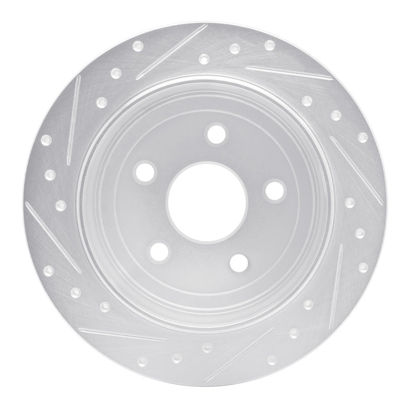 DFC D&S Silver Brake Rotor (REAR RIGHT): Jeep Wrangler (07-18)