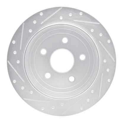 DFC D&S Silver Brake Rotor (REAR RIGHT): Jeep Wrangler (07-18)