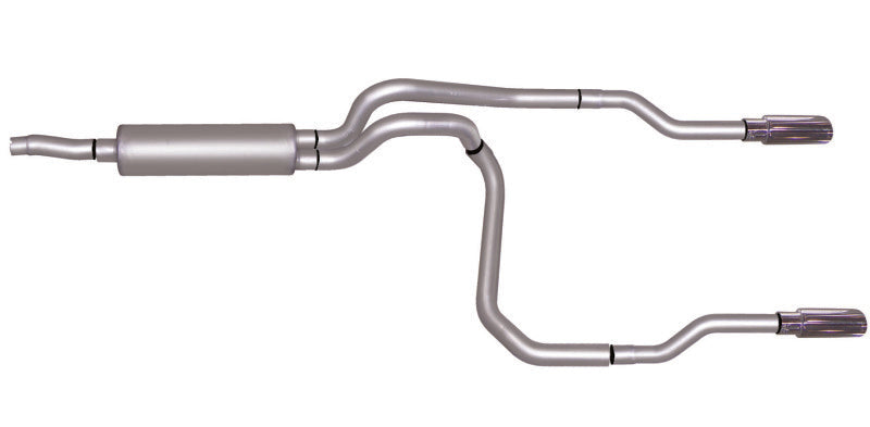 Gibson 2.5in Dual Split Cat-Back Exhaust | Dodge Dakota SLT (02-03) (66511)