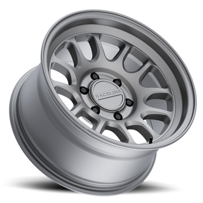 Raceline 958 Rogue Titanium | 17x8" +35mm | 6x139.7mm Wheel