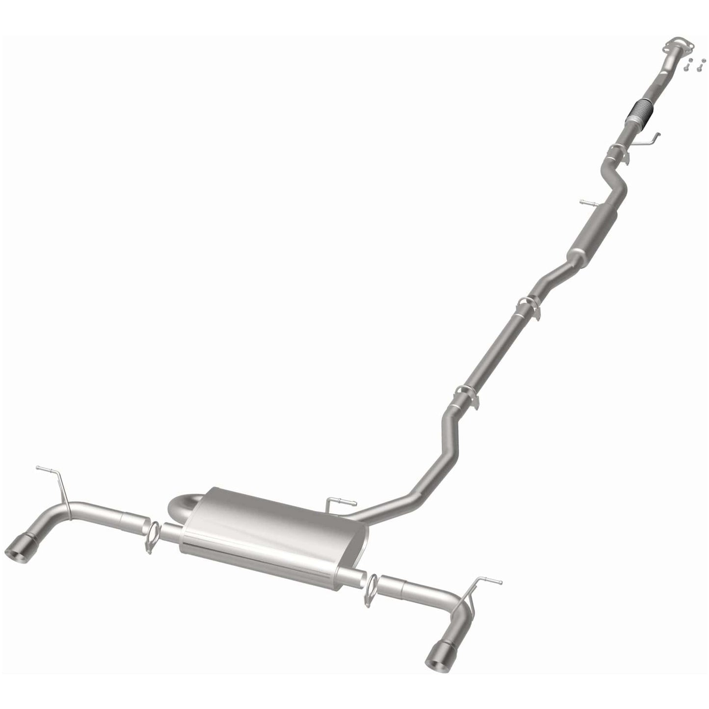 BRExhaust Direct-Fit Replacement Exhaust System 106-0489
