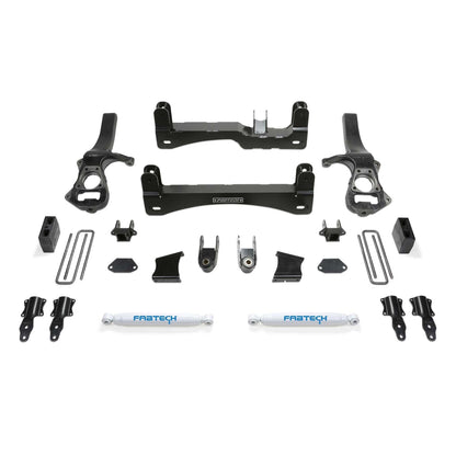 Fabtech 6in Basic Suspension System w/ Performance Shocks | GM C1500 Pickup (19) (K1150)