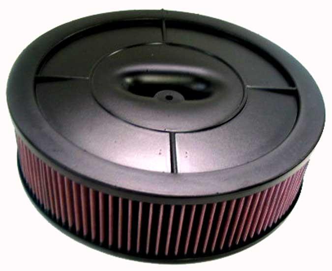 K&N 61-2000 Flow Control Custom Air Filter Assembly for Holley 2-Barrel Carburet