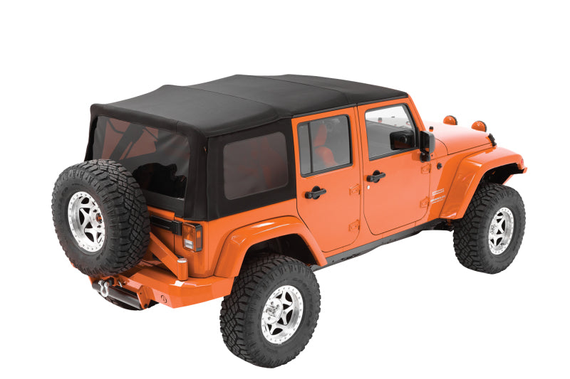 Bestop 79348-35 Replace-A-Top Hardware Black Diamond for 10-18 Wrangler JK 2DR