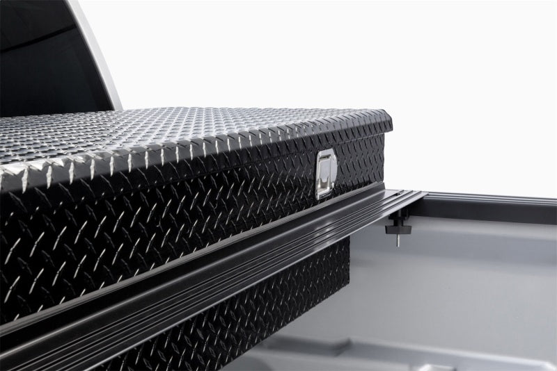 Extang 84653 Solid Fold 2.0 Tool Box Tonneau Cover For 20-26 Silverado/Sierra HD