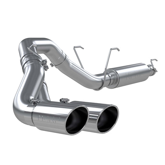 MBRP 14-16 Ram 2500/3500 6.4L 4in AL Single Side Dual Outlet Cat Back Exhaust