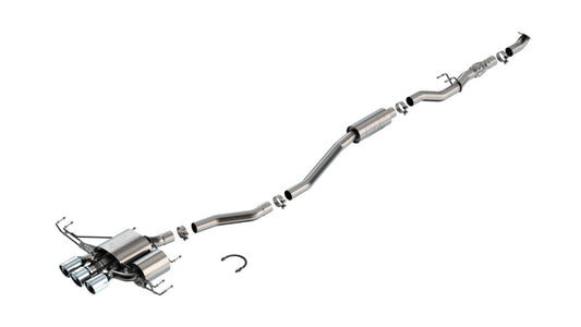 Borla ATAK Catback Exhaust | Honda Civic Type R (140927)