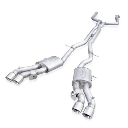 Stainless Works Catback System Resonated X-Pipe Dual-Mode Mufflers | Cadillac CTS-V Sedan (16-18) (CTSV16CB)