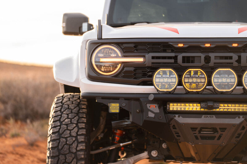 DV8 Offroad FBFR-02 Tube Front Bumper for 22-26 Ford Bronco Raptor